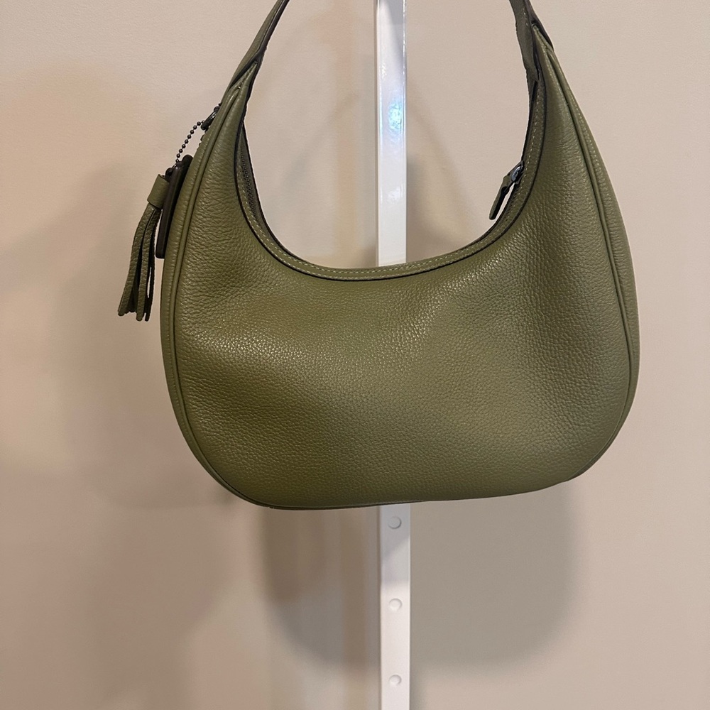 Coach olive green hobo. - Picture 4 of 6